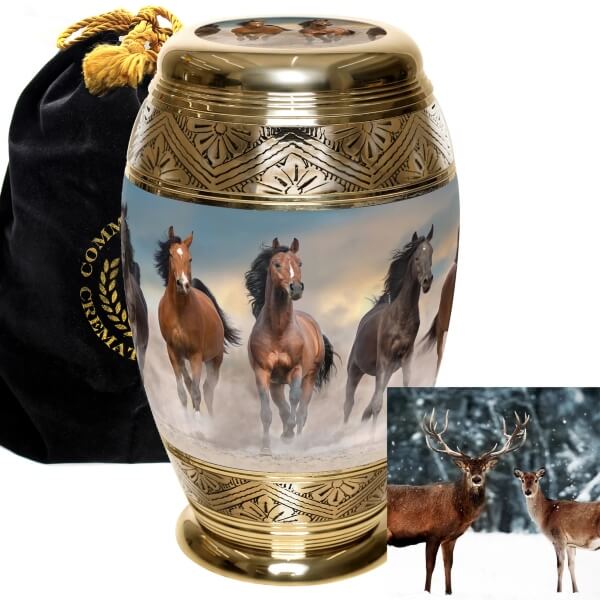 Urn for Horse Ashes