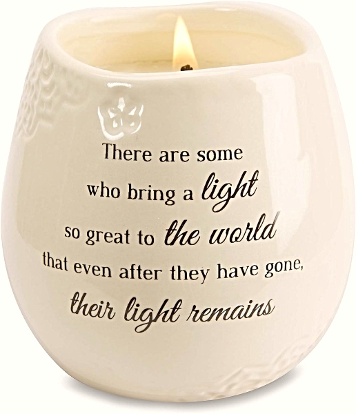 Ceramic Remembrance Soy Wax Candle Holder