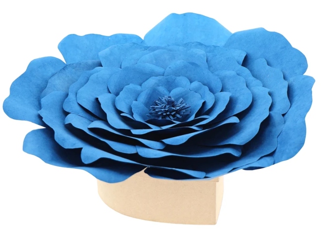 Blue Peaceful Petal Flower Water Burial Urn – SuzieQ Urns