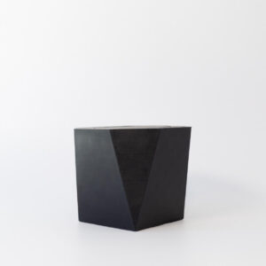 Pet Cremation Sydney Pet Urn Memorial, Pet Memorial Australia Product, Urn Faceted Garden Black XS Side Pet Cremation Sydney Pet Urn Memorial, Pet Memorial Australia Product, Urn Faceted Garden Black XS Side