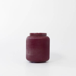 Pet Cremation Sydney Pet Urn Memorial, Pet Memorial Australia Product, Urn Fluted Contemporary Plum XS Pet Cremation Sydney Pet Urn Memorial, Pet Memorial Australia Product, Urn Fluted Contemporary Plum XS