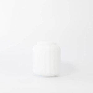 Pet Cremation Sydney Pet Urn Memorial, Pet Memorial Australia Product, Urn Fluted Contemporary White XS Pet Cremation Sydney Pet Urn Memorial, Pet Memorial Australia Product, Urn Fluted Contemporary White XS