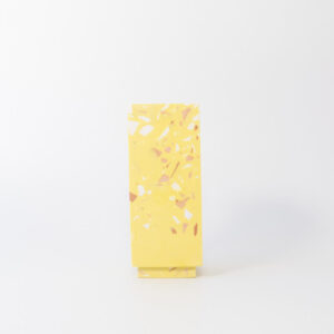 Pet Cremation Sydney Pet Urn Memorial, Pet Memorial Australia Product, Urn Terrazzo Square Lemon XS Pet Cremation Sydney Pet Urn Memorial, Pet Memorial Australia Product, Urn Terrazzo Square Lemon XS