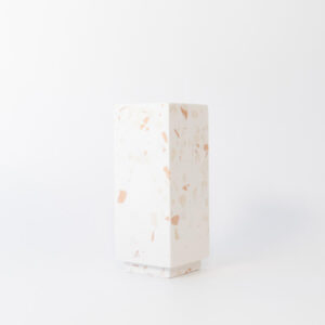 Pet Cremation Sydney Pet Urn Memorial, Pet Memorial Australia Product, Urn Terrazzo Square White XS Side Pet Cremation Sydney Pet Urn Memorial, Pet Memorial Australia Product, Urn Terrazzo Square White XS Side