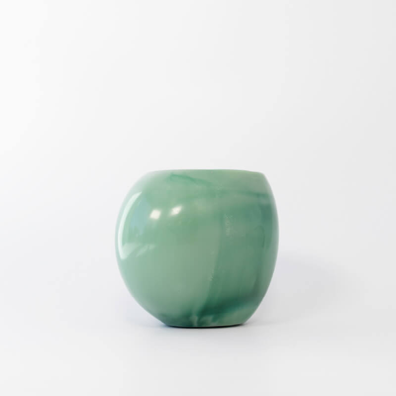 Organic Resin Marbled Pet Urn - Image 2