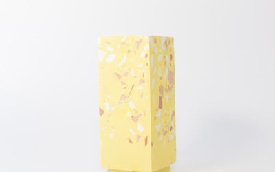 Terrazzo Square Pet Urn